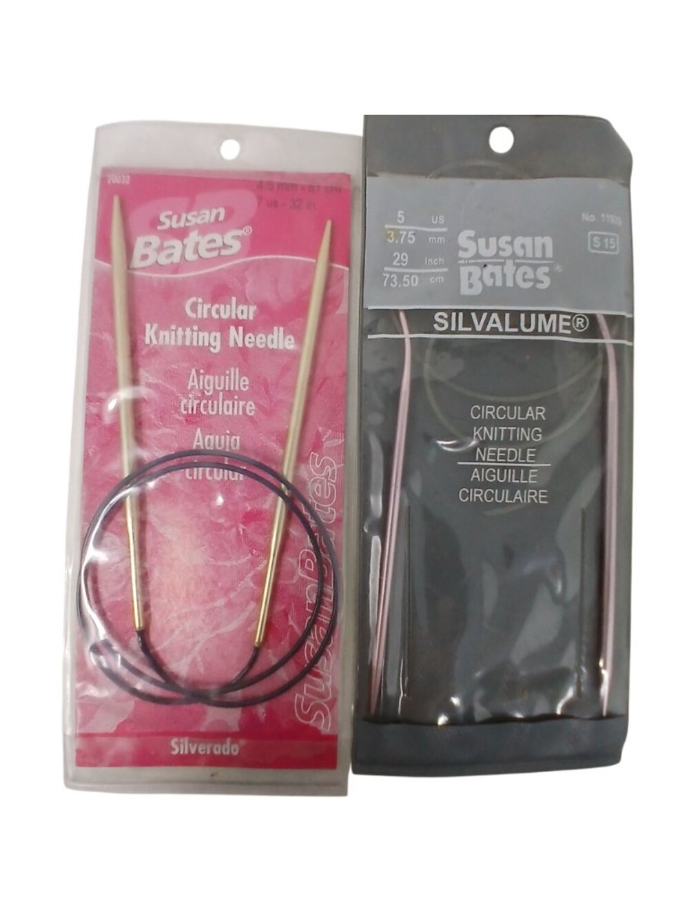 7 Circular Knitting Needles  Susan Bates HiyaHiya & Yarnology Various Sizes #D-1 - Picture 5 of 7